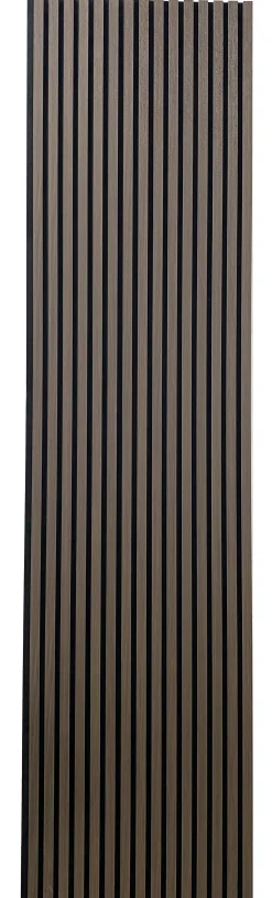 Akustikpanel mørk eg 280x60,5x1,3cm