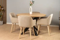 Alberte velour beige