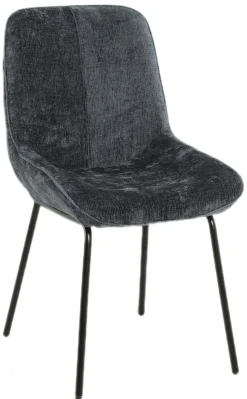 Alva fløjl mørkeblå