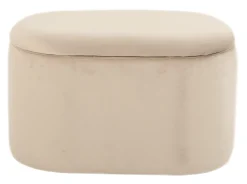 Aranda med opbevaring velour beige