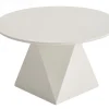 Aura creme hvid ø80x45cm
