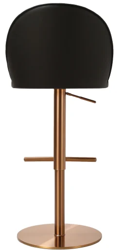 Aura kunstlæder sort/rosegold