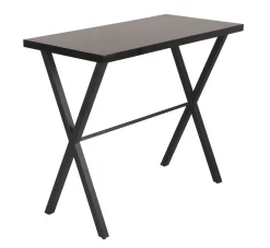 Barbord sæt Grappa sort/Luna barstol sort/krom
