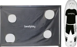 Bestplay håndboldmål 240x160cm + air dummy