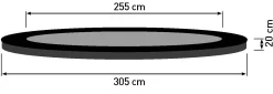 Bestplay Premium ø305cm Hard