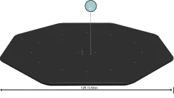 Bestway cover til pool ø396cm