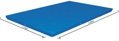 Bestway cover til pool 259x170cm