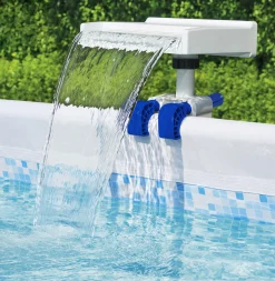 Bestway Flowclear pool vandfald med LED