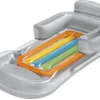 Bestway oppustelig loungestol grå 161x84cm