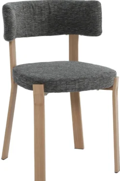 Ditte stof mørkegrå