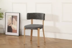 Ditte stof mørkegrå