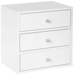 Drammen væghængt hvid 35,4x35,4x25cm