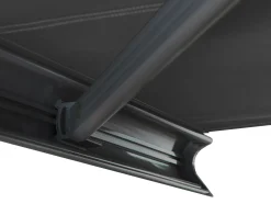 Elektrisk markise lukket 500x300cm antracitgrå/antracitgrå
