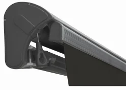 Essence åben elektrisk markise 250x200cm sort/antracitgrå