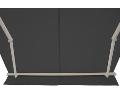 Essence åben elektrisk markise 350x300cm antracitgrå/hvid