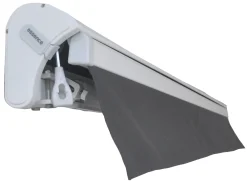 Essence åben elektrisk markise 350x300cm antracitgrå/hvid