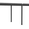 Essence elektrisk pergola med lameltag 600x300cm antracit