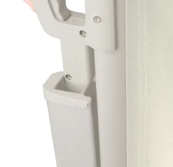 Essence læsejl lukket 500x160cm creme/hvid
