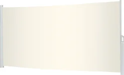 Essence læsejl lukket 400x160cm mesh creme/hvid