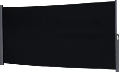 Essence læsejl lukket 600x160cm sort/antracitgrå