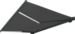 Essence Premium LED lukket 350x250cm antracitgrå/antracitgrå