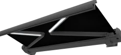 Essence Premium LED lukket 350x250cm sort/antracitgrå