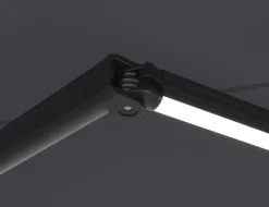 Essence Premium LED lukket 550x300cm antracitgrå/antracitgrå