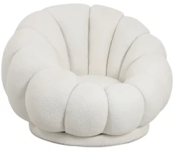 Fermo med drejefunktion teddy hvid