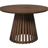Fidenza 120x120x74cm eg smoked/smoked
