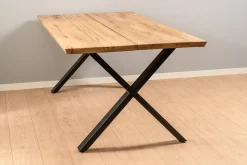 Firenze med krydsben 200x95x74cm eg natur/sort