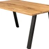 Firenze med skråben 160x95x74cm eg natur/sort