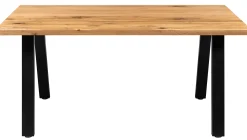 Firenze med skråben 160x95x74cm eg natur/sort