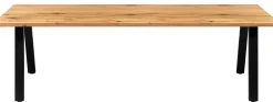 Firenze med skråben 240x95x74cm eg natur/sort