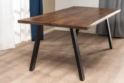 Firenze med skråben 200x95x74cm eg smoked/sort