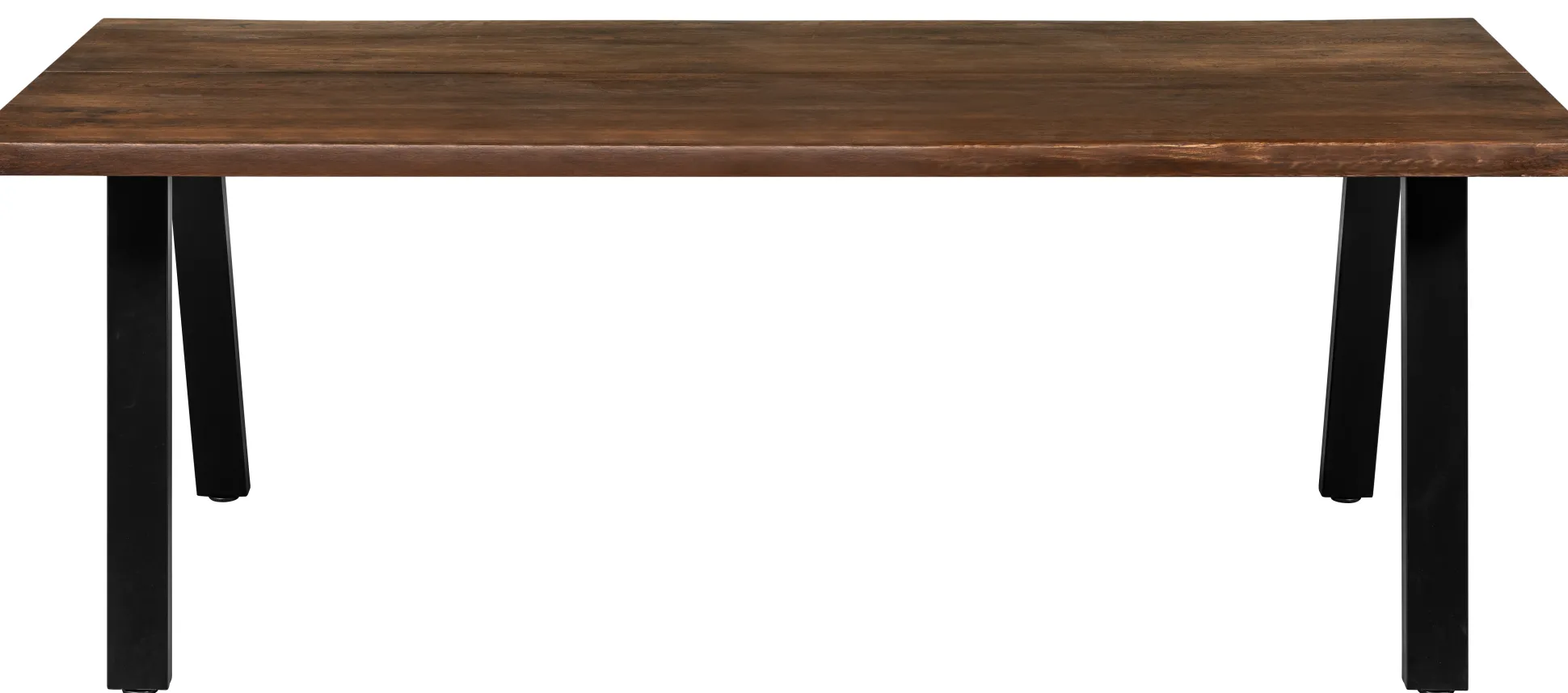 Firenze med skråben 200x95x74cm eg smoked/sort