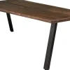 Firenze med skråben 240x95x74cm eg smoked/sort
