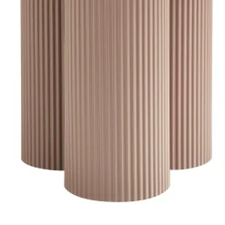 Flow mokka mousse ø80x45cm