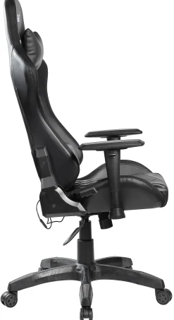 GameX Lopez LED kunstlæder sort/sort