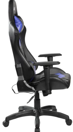 GameX Lopez LED kunstlæder sort/blå