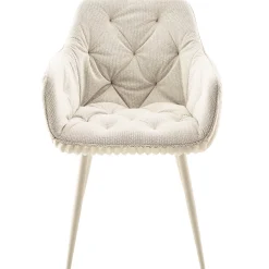 Holly imiteret pels creme/creme