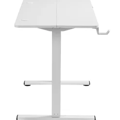 Hæve sænkebord hvid 140x60cm