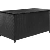 Hyndeboks med hjul 160x80x78cm sort