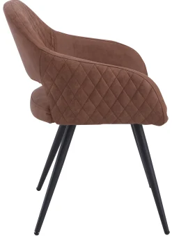 Ida suede brun