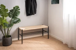 Isabella med fletsæde natur/sort
