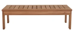 Jakarta loungebord teaktræ 120x60x35cm