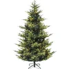 Klassisk juletræ med lys og timer 210cm
