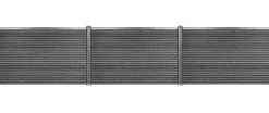Komposithegnsæt 346x104cm antracitgrå