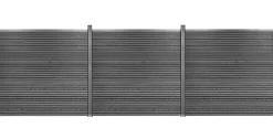 Komposithegnsæt 526x164cm antracitgrå