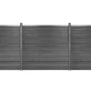 Komposithegnsæt 872x164cm antracitgrå
