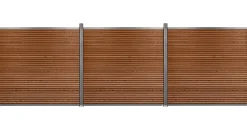 Komposithegnsæt 526x164cm brun